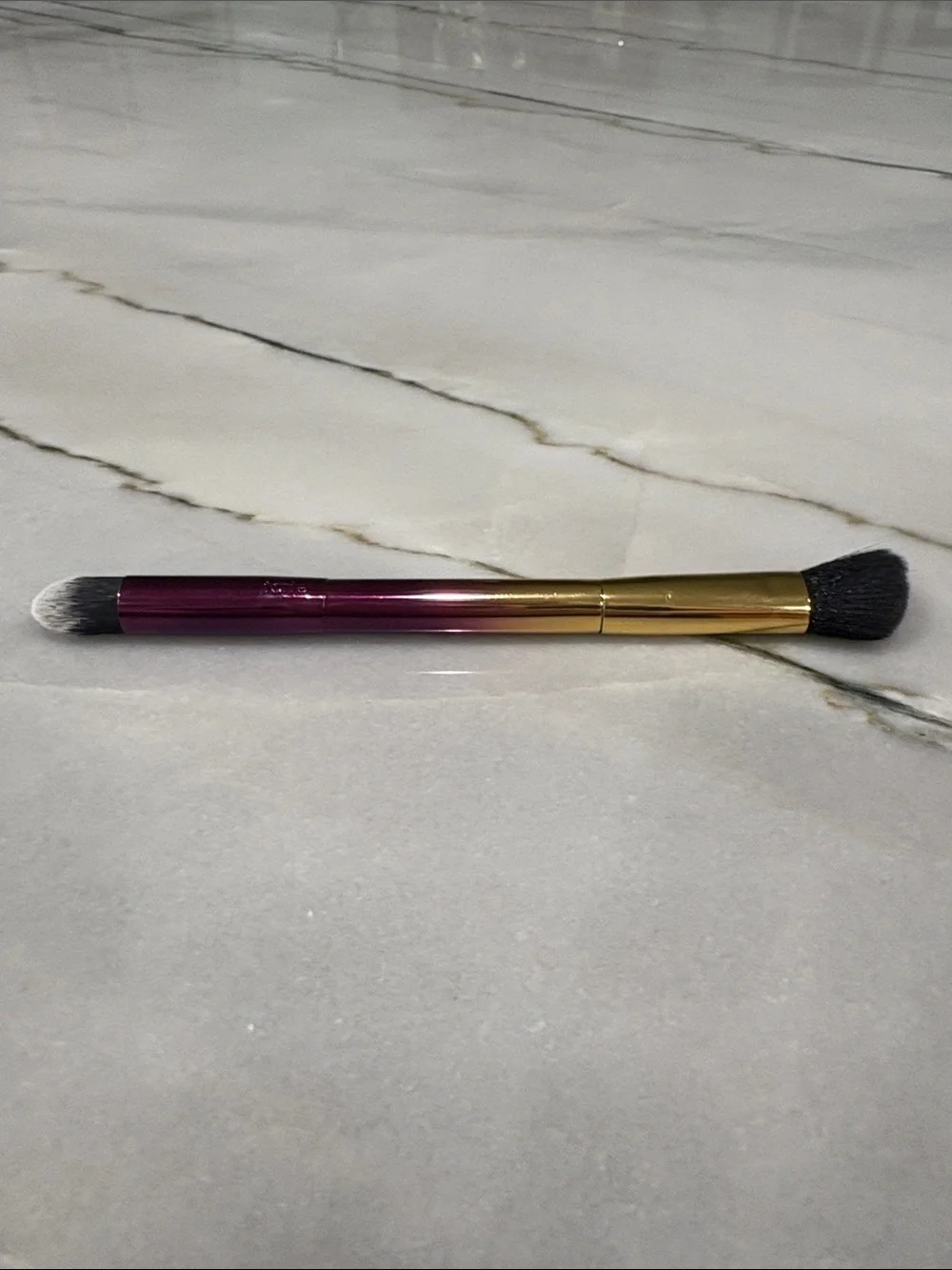 Tarte Dual-Ended Eyeshadow & Blending Brush - Purple/Gold Ombré